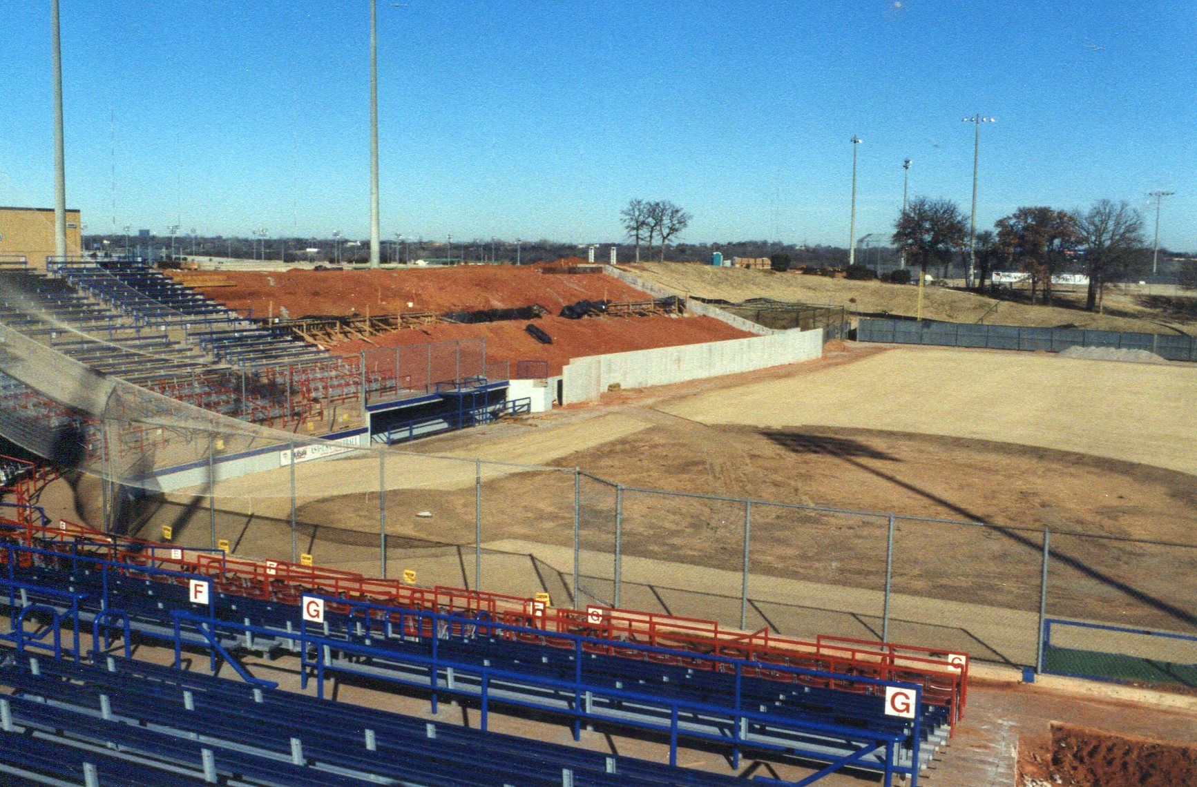 stadium in construction
