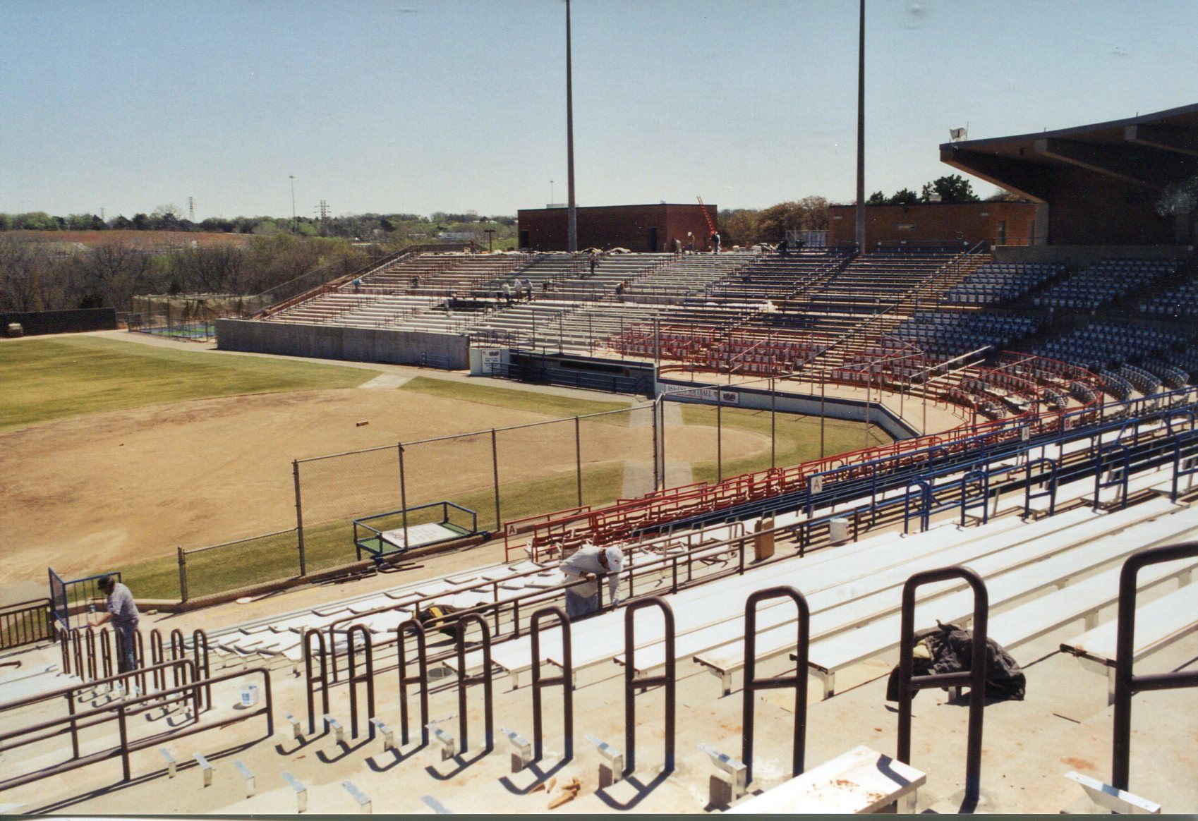 stadium in construction