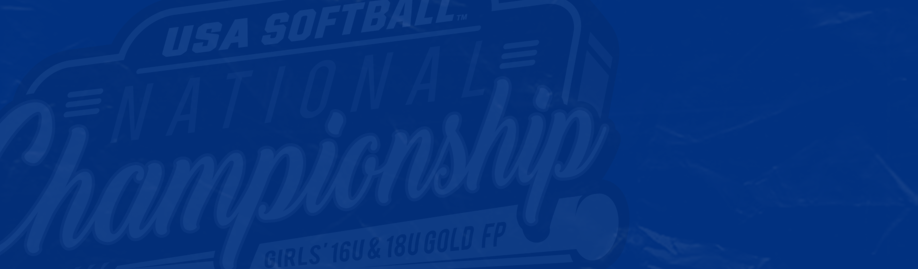 GOLD Nationals USA Softball
