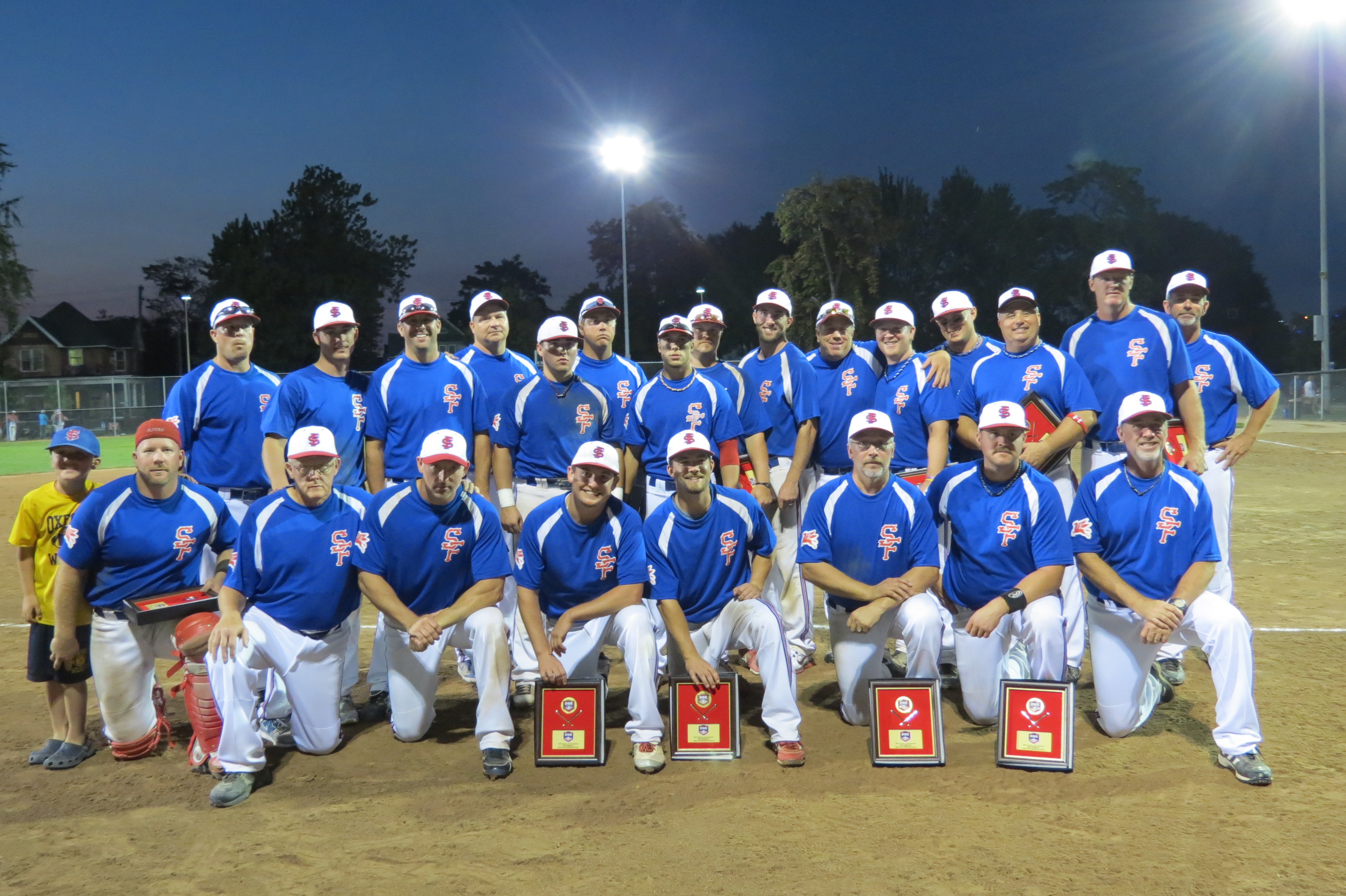 softball men's team