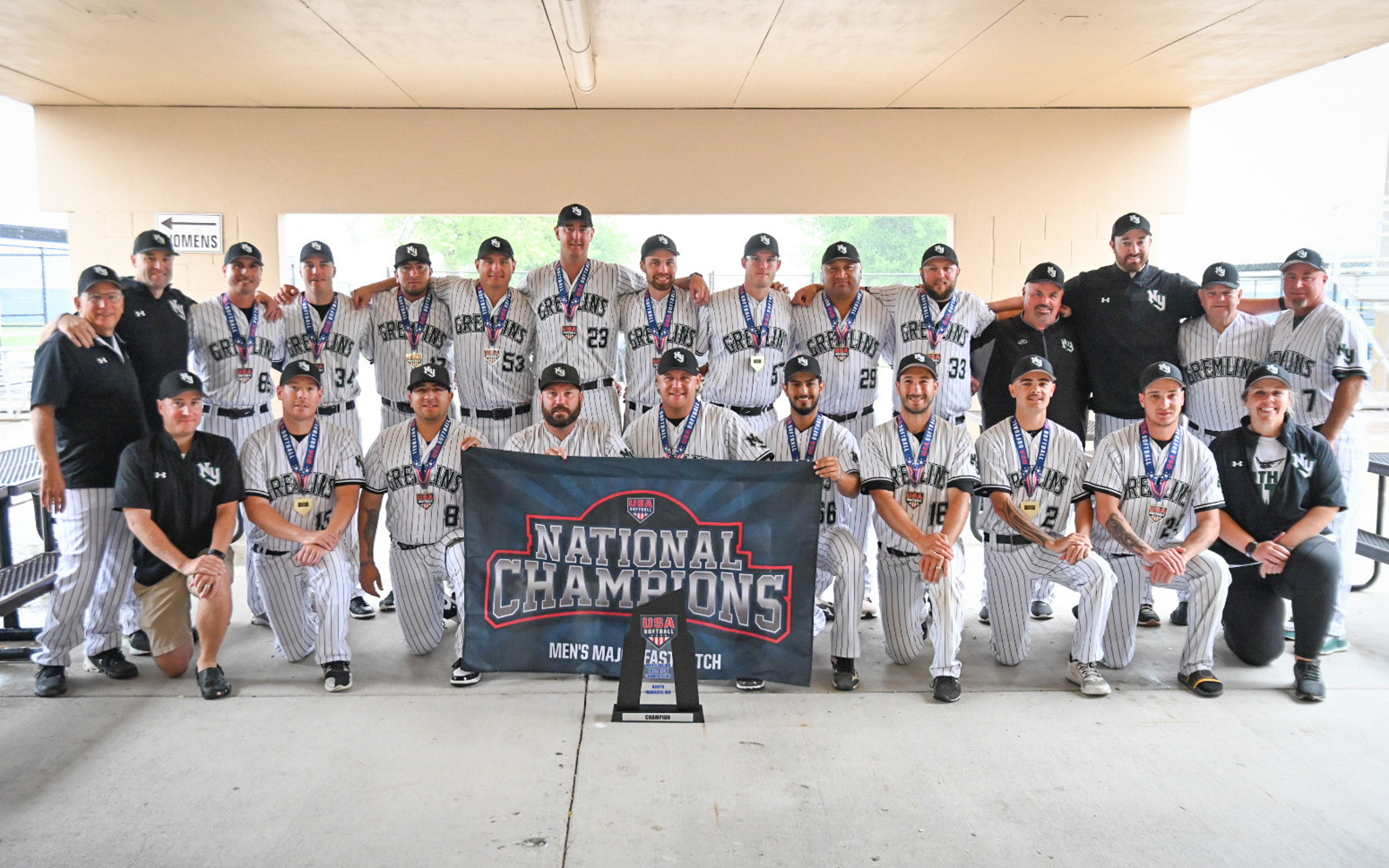 NY Gremlins named 2023 Men’s Major Fast Pitch National Champions USA