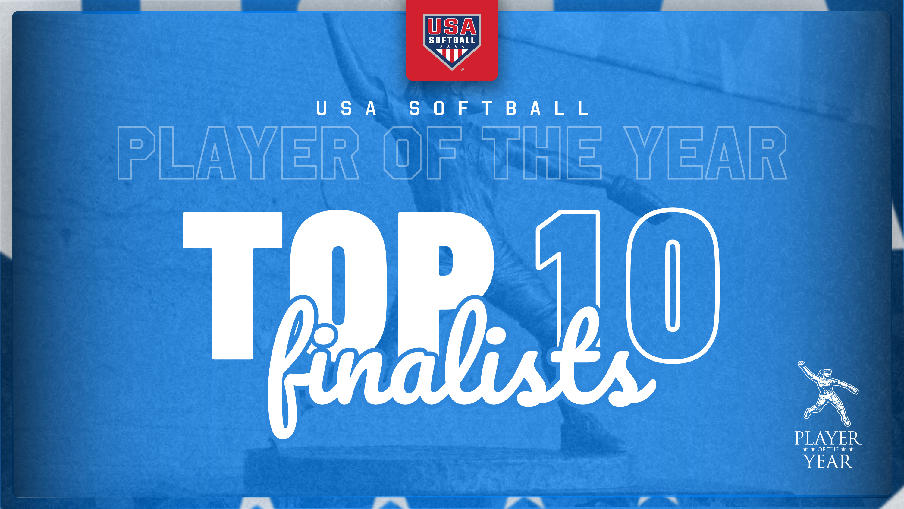 Top 10 Finalists announced for 2025 USA Softball Collegiate Player of the Year featured image